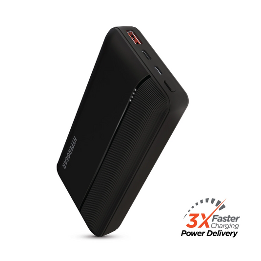 HyperGear 20000mAh 20W PD + USB Power Bank Black Universal BLACK