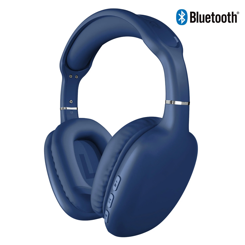 Load image into Gallery viewer, HyperGear VIBE Wireless Headphones Blue
