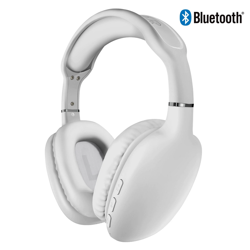 Load image into Gallery viewer, HyperGear VIBE Wireless Headphones White
