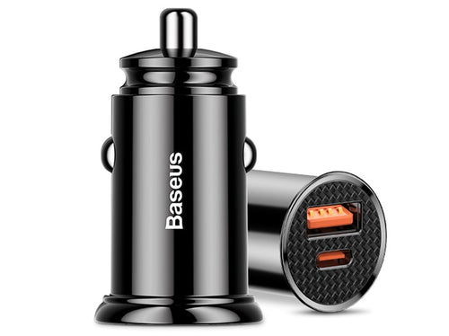 Baseus PPS Car Charger 30w - Black Universal Black