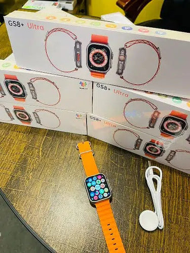 GS8 Plus Ultra Smartwatch for 45mm - Orange 45mm Orange