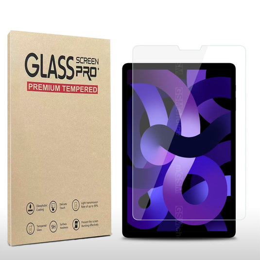 For Apple iPad Air 4 / iPad Pro 11 inch Tablet HQ AB Glue Tempered Glass .33mm Thick Apple iPad Air 5/4/iPad Pro 11 inch Tempered Glass