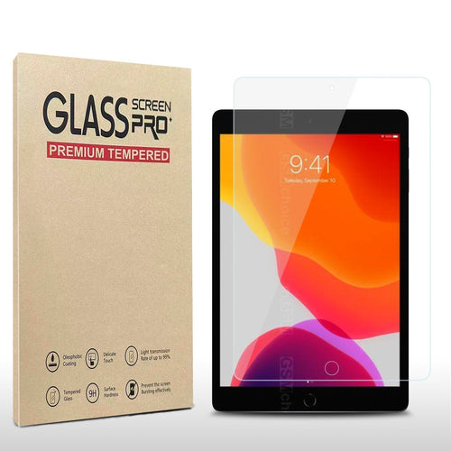 For Apple iPad 8/7 10.2 inch Tablet HQ AB Glue Tempered Glass .33mm Thick Apple iPad 8/7 10.2 inch Tempered Glass