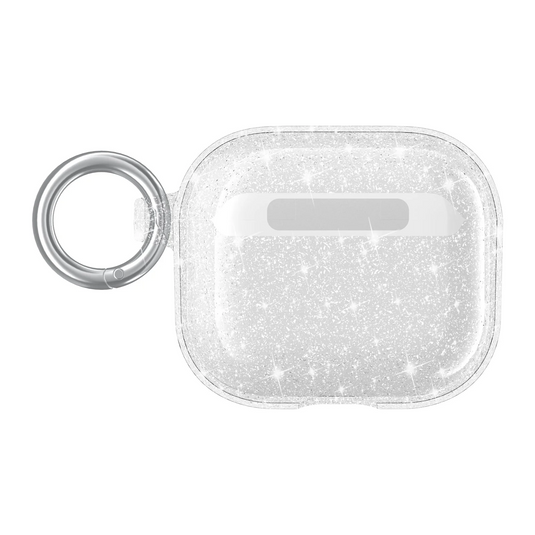 For AirPods 3 Glitter Shimmer Transparent Hybrid Case Cover - Clear AirPods 3 Clear