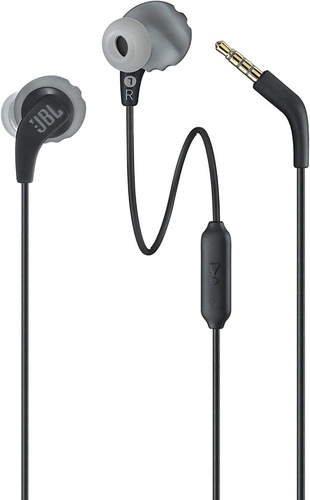 JBL Endurance RUN - Wired Sport In-Ear Headphones - Black